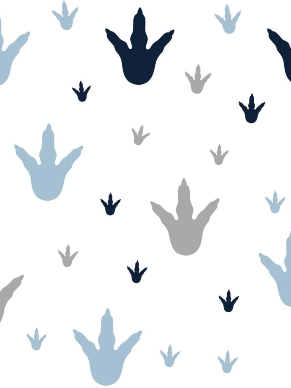 Dinosaur Feet Tracks Peel and Stick Wall Decals